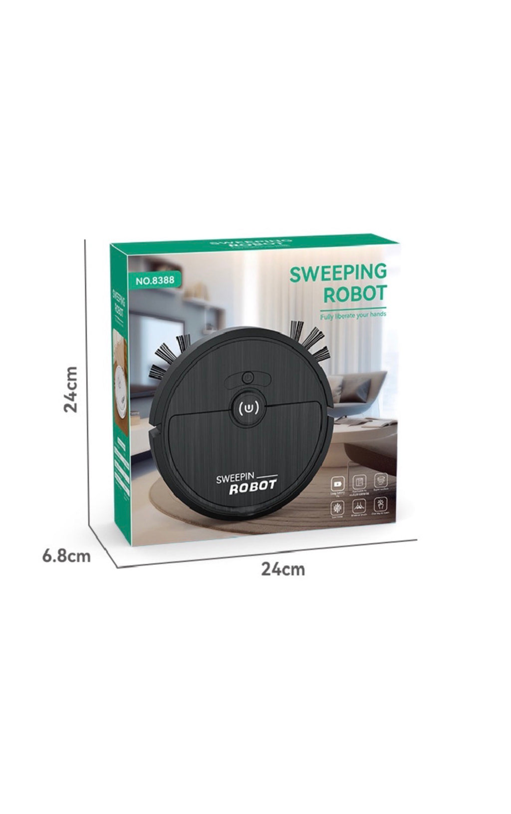 HydroEdge Sweeping Robot Vacuum Cleaner